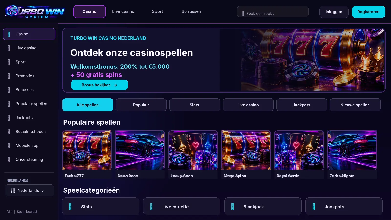 Turbo Win Casino Ervaringen: Bonus van 200% en Alles Wat Je Moet Weten image 3